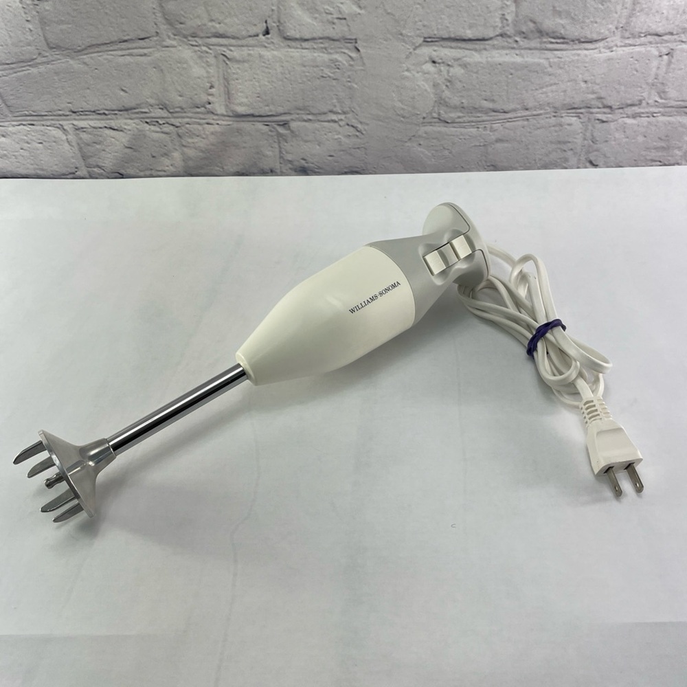 Williams Sonoma Magic Wand Immersion Mixer Blender Tested WORKS Swiss Made